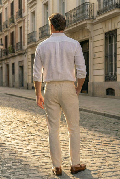 Camisa Napoli Lino Premium