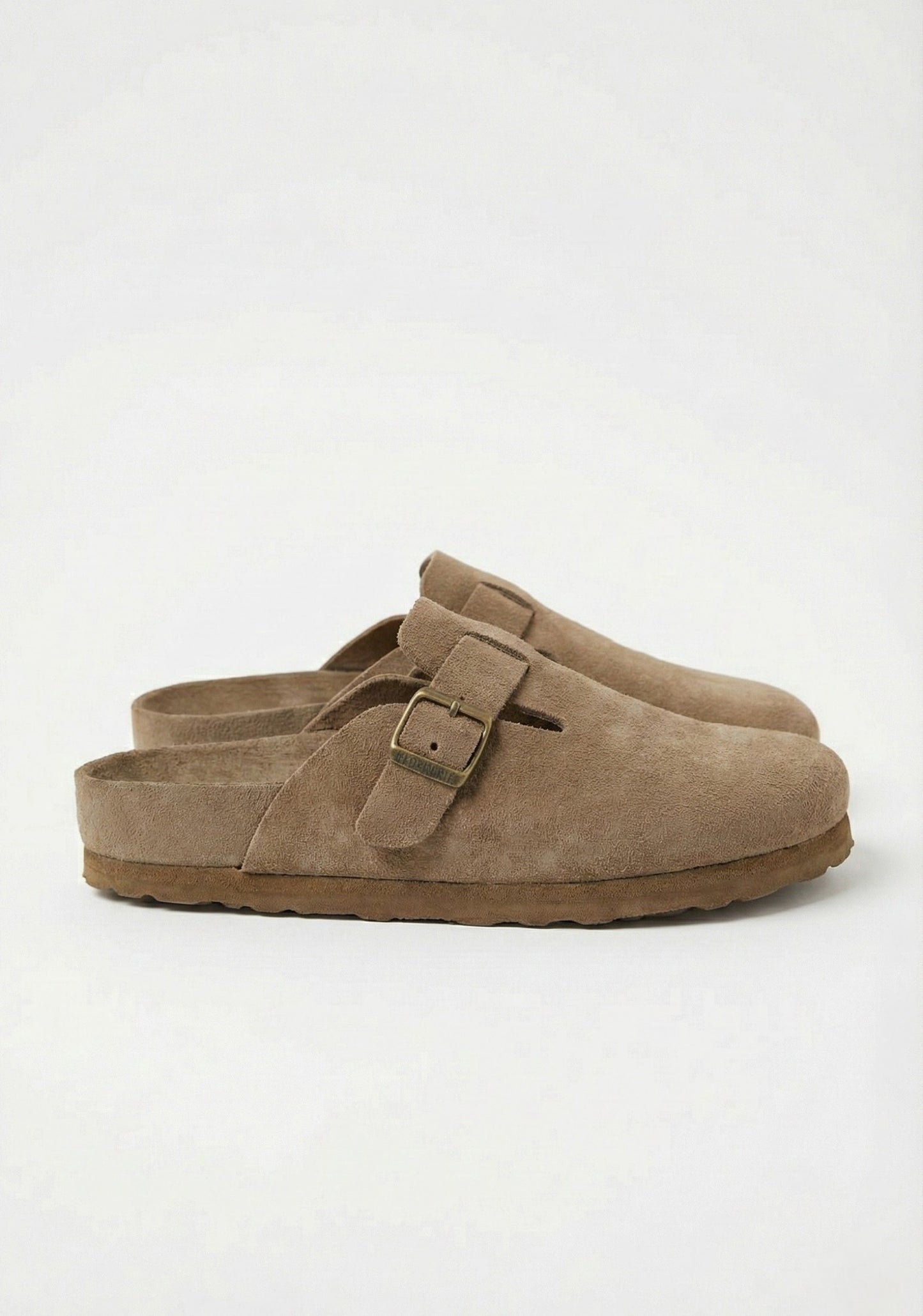 Zuecos Cafuné - Cuero & Gamuza