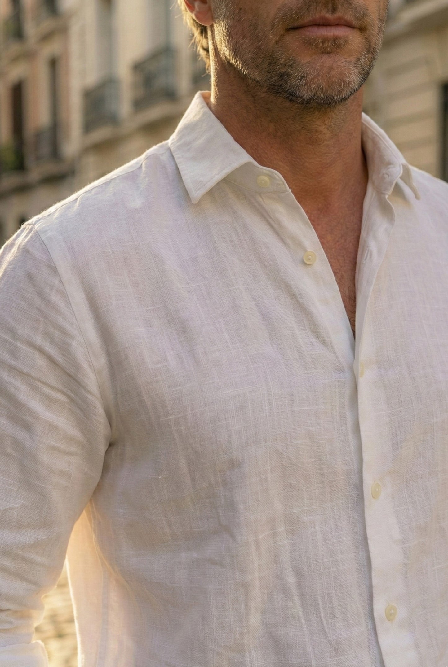 Camisa Napoli Lino Premium