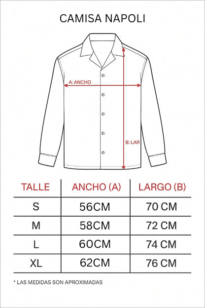 Camisa Napoli Lino Premium