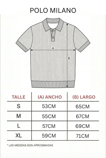 Polo Milano - Tejido Clasico