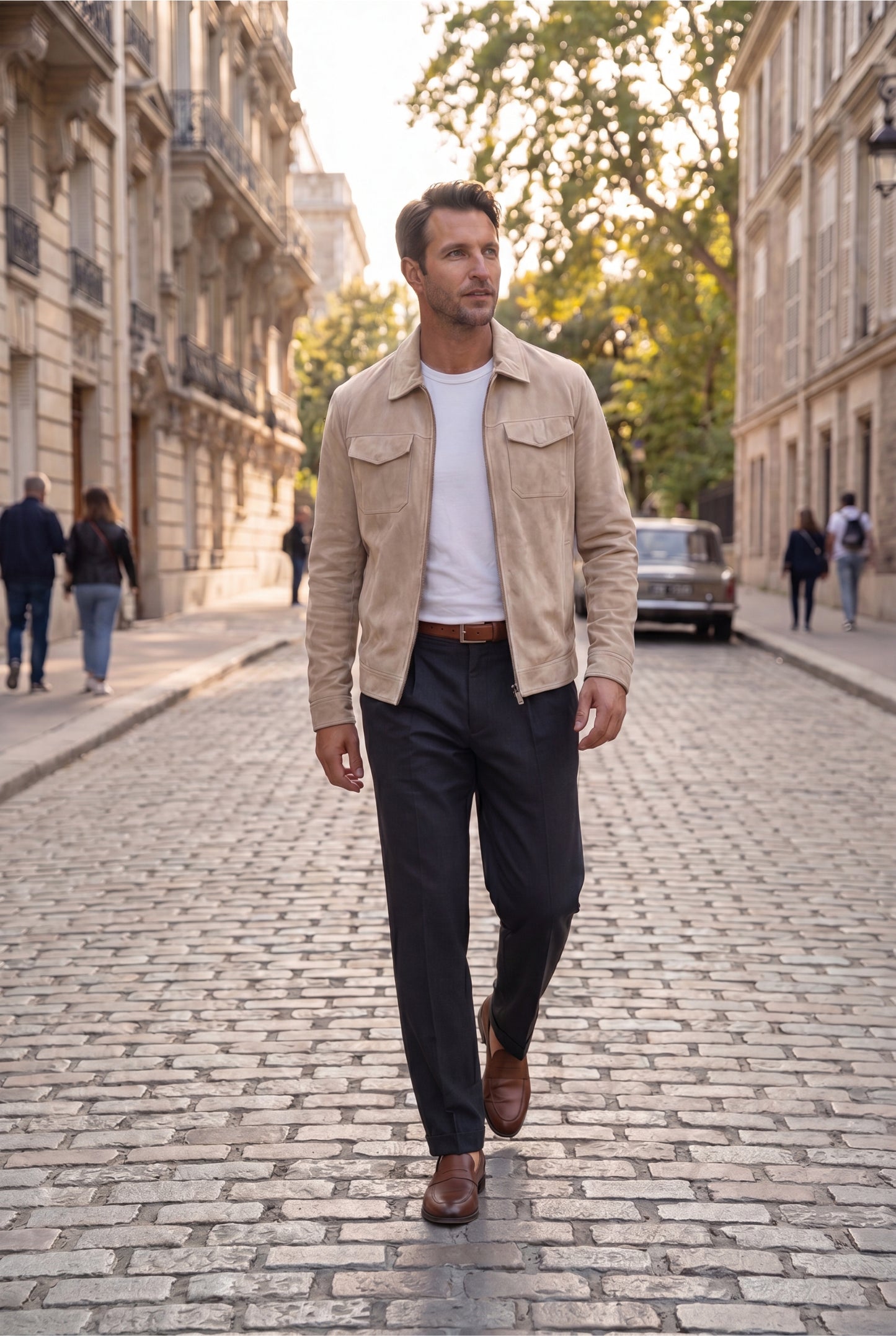 Campera Parma - Gamuza Premium