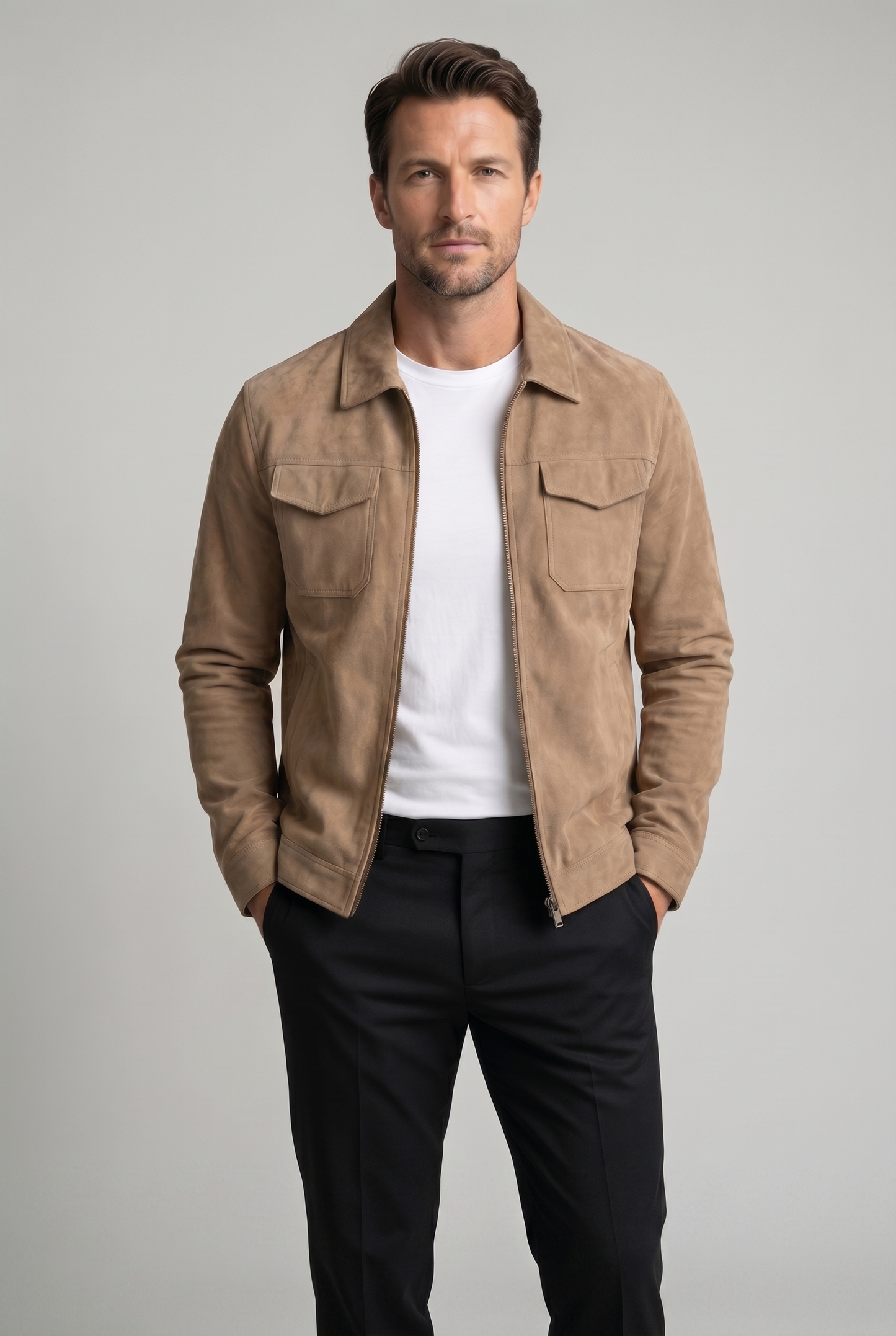 Campera Parma - Gamuza Premium
