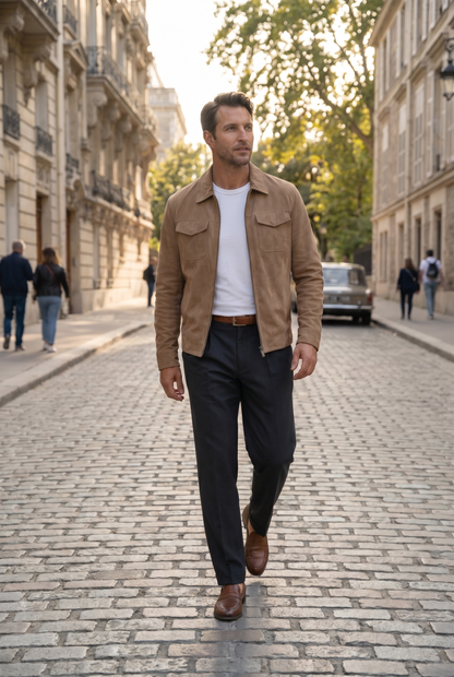 Campera Parma - Gamuza Premium
