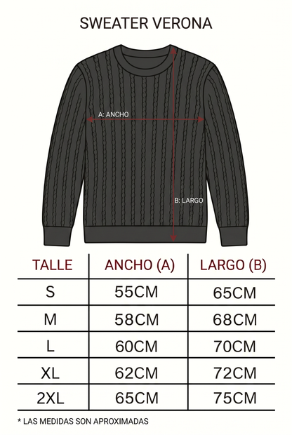 Sweater Trenzado Verona