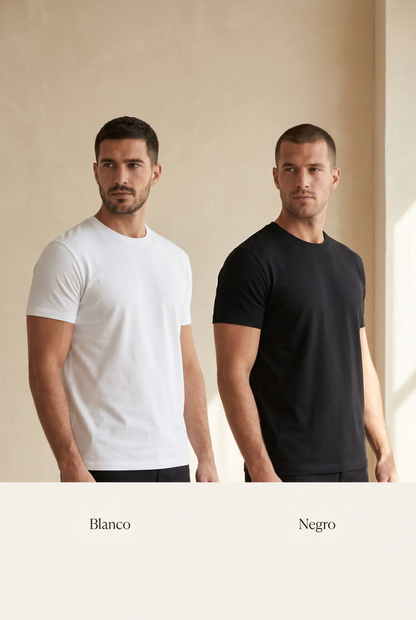 Remera Toscana Básica - Algodón Premium