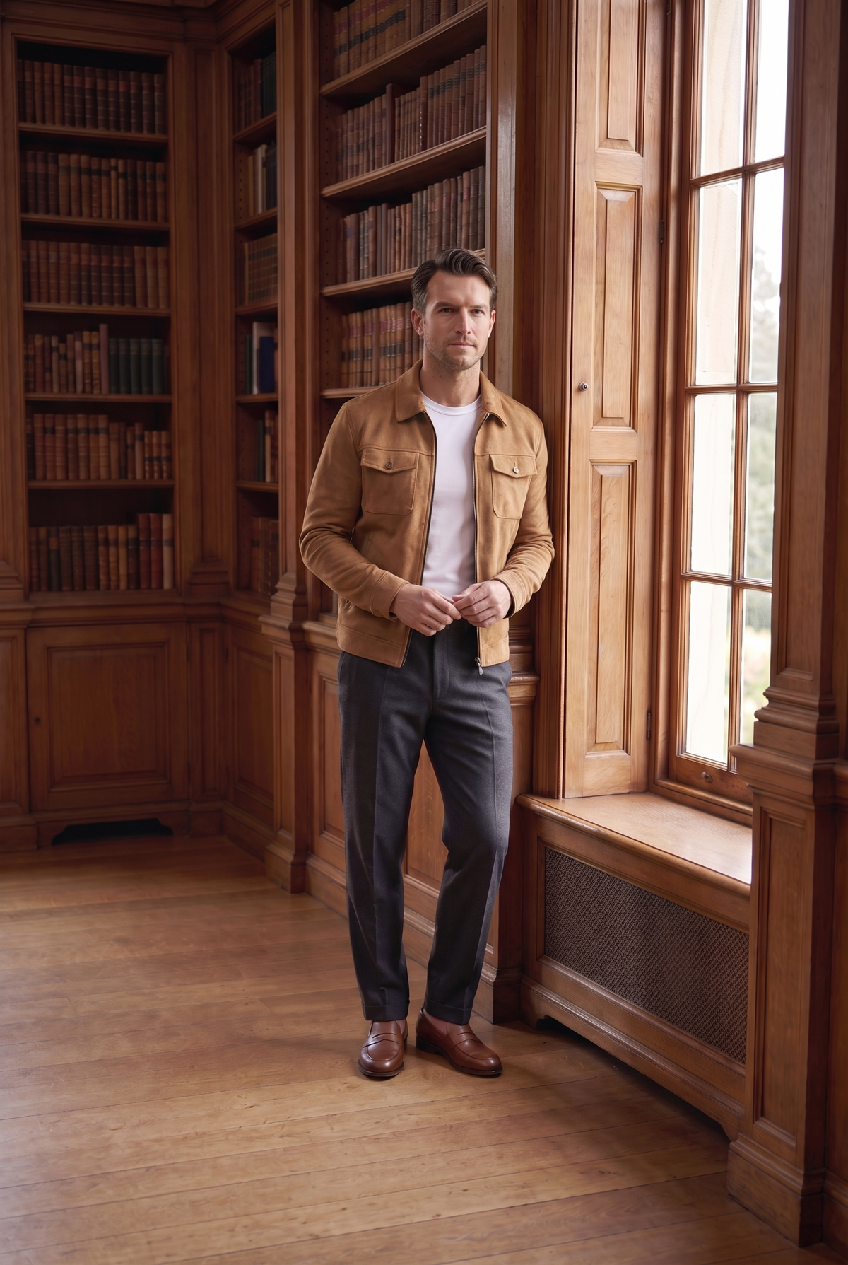 Campera Parma - Gamuza Premium